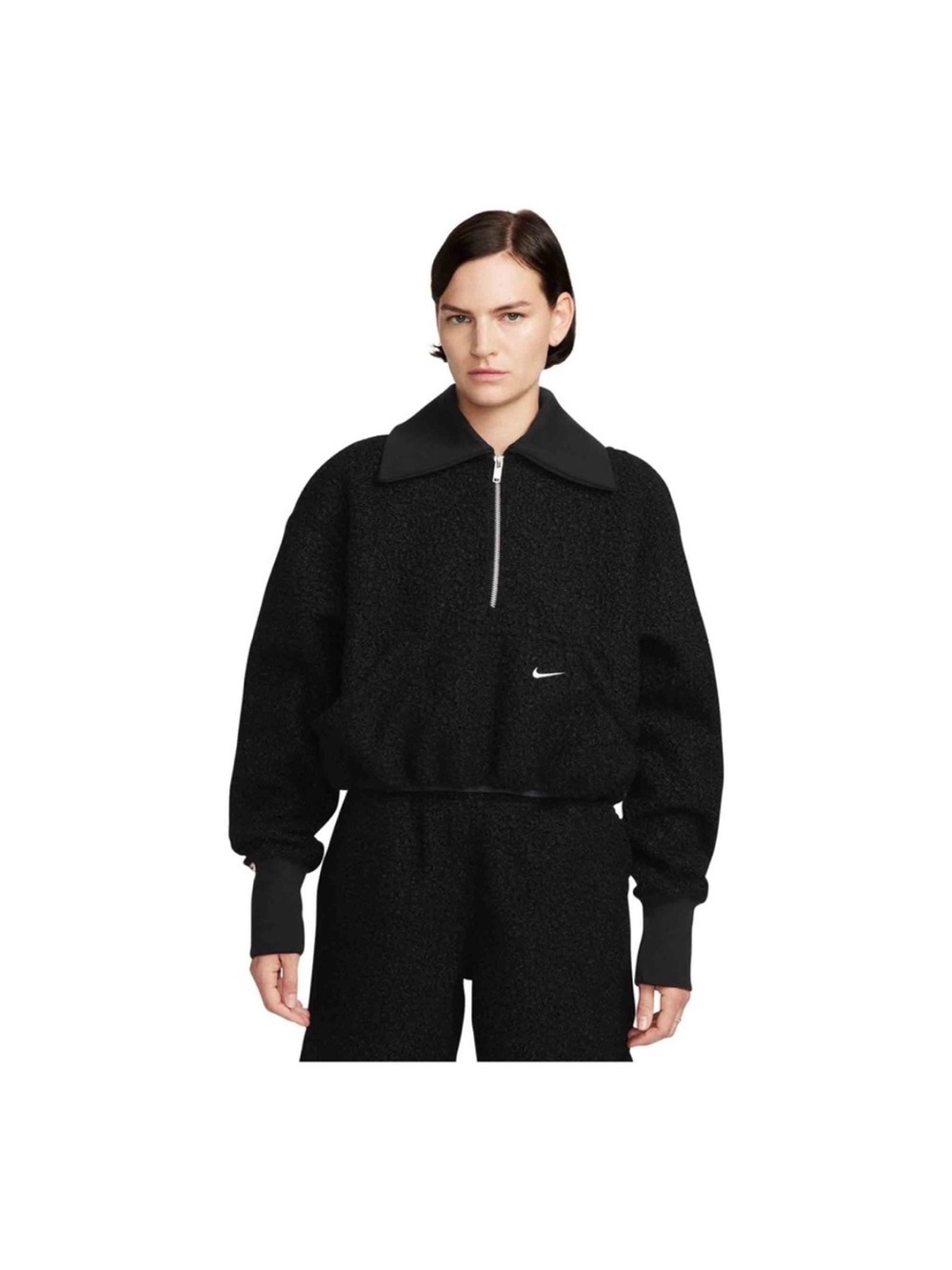 Nike Sportwear high pile Sherpa half zip fleece